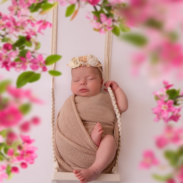 Macrame Platform, Photo Prop, Boho Photo Props - Etsy