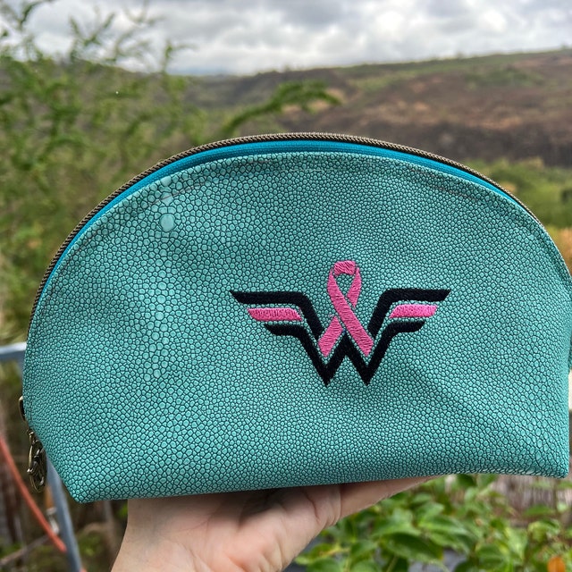 Breast Cancer Wonder Woman Embroidery Design PES DST Digital