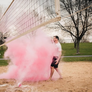 VOLLEYBALL Gender Reveal Volleyball With Powder And/or Confetti - Etsy