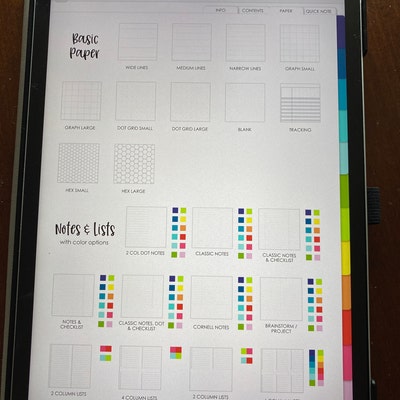 Editable Divider Tabs Blank Printable DIY Rainbow - Etsy