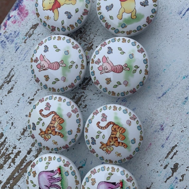 GIRLS AND BOYS DRESSER DRAWER KNOBS by PATRINASPLACE on Etsy