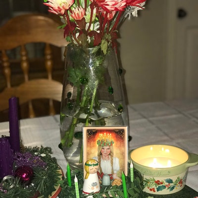 St. Lucia st. Lucy Holy Card, Prayer for Young Children - Etsy