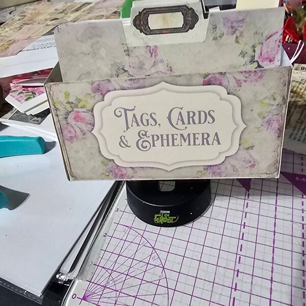 Ephemera, Box, Shabby Chic, Junk Journal, Pastel, Storage, My Porch ...