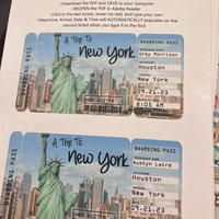 Printable Ticket to Disneyland Paris Boarding Pass, Surprise Vacation ...