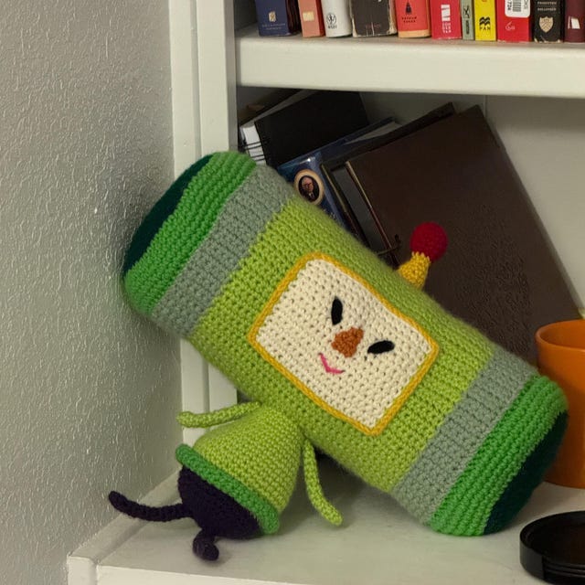 かぎ針編みパターン塊魂王子風ぬいぐるみ - Etsy 日本