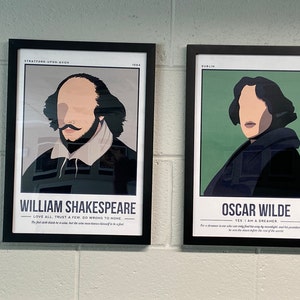 Tableau ou poster personnalisé citation Votre présent- William Shakespeare