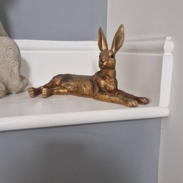 Laying Golden Hare