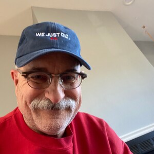 We Just Did 46 Washed Dad Hat 