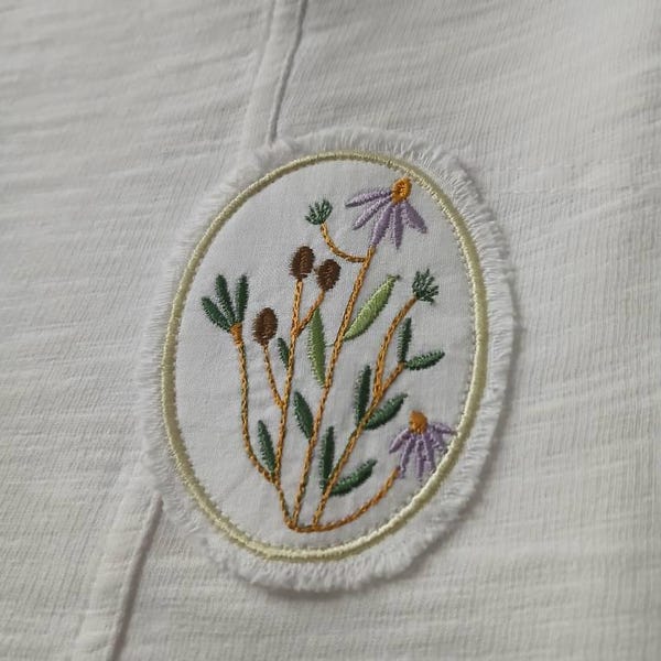 Floral Machine Embroidery Design Bundle, Mini Flower Designs, Satin ...