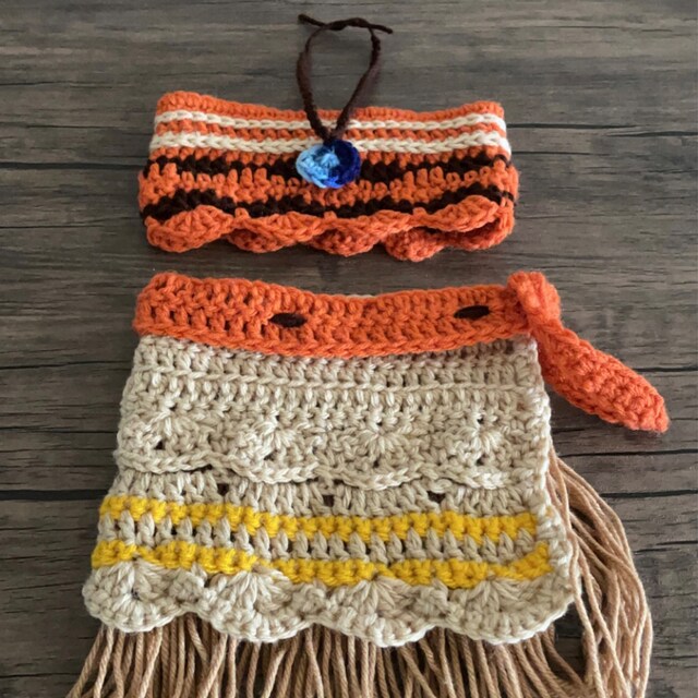 Crochet Moana Outfit for Sale in Dallas, TX - OfferUp