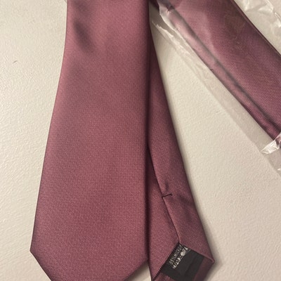 CHIANTI Pink Purple Tie in Solid Tonal - Etsy