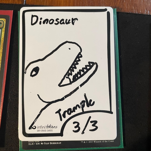 infinitoken — InfiniTokens Dry Erase Cards