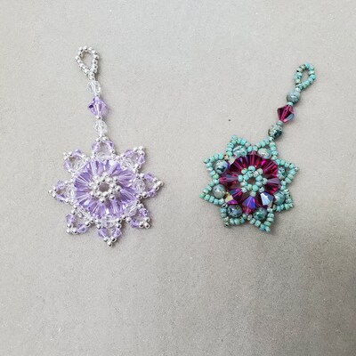 Octavia Pendant and Ornament Beaded Pattern Tutorial by Deb Roberti ...