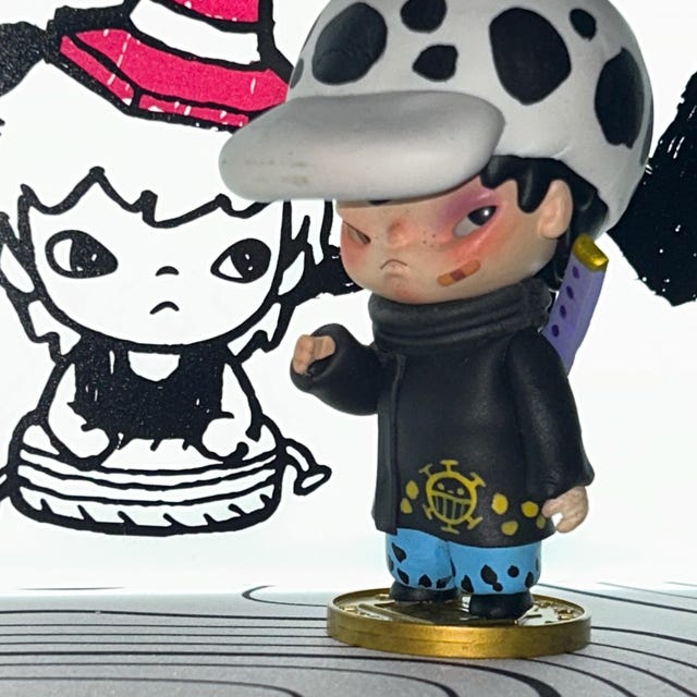 Customize Commission: Custom Hirono Popmart Vol 2 to Zoro Handmade