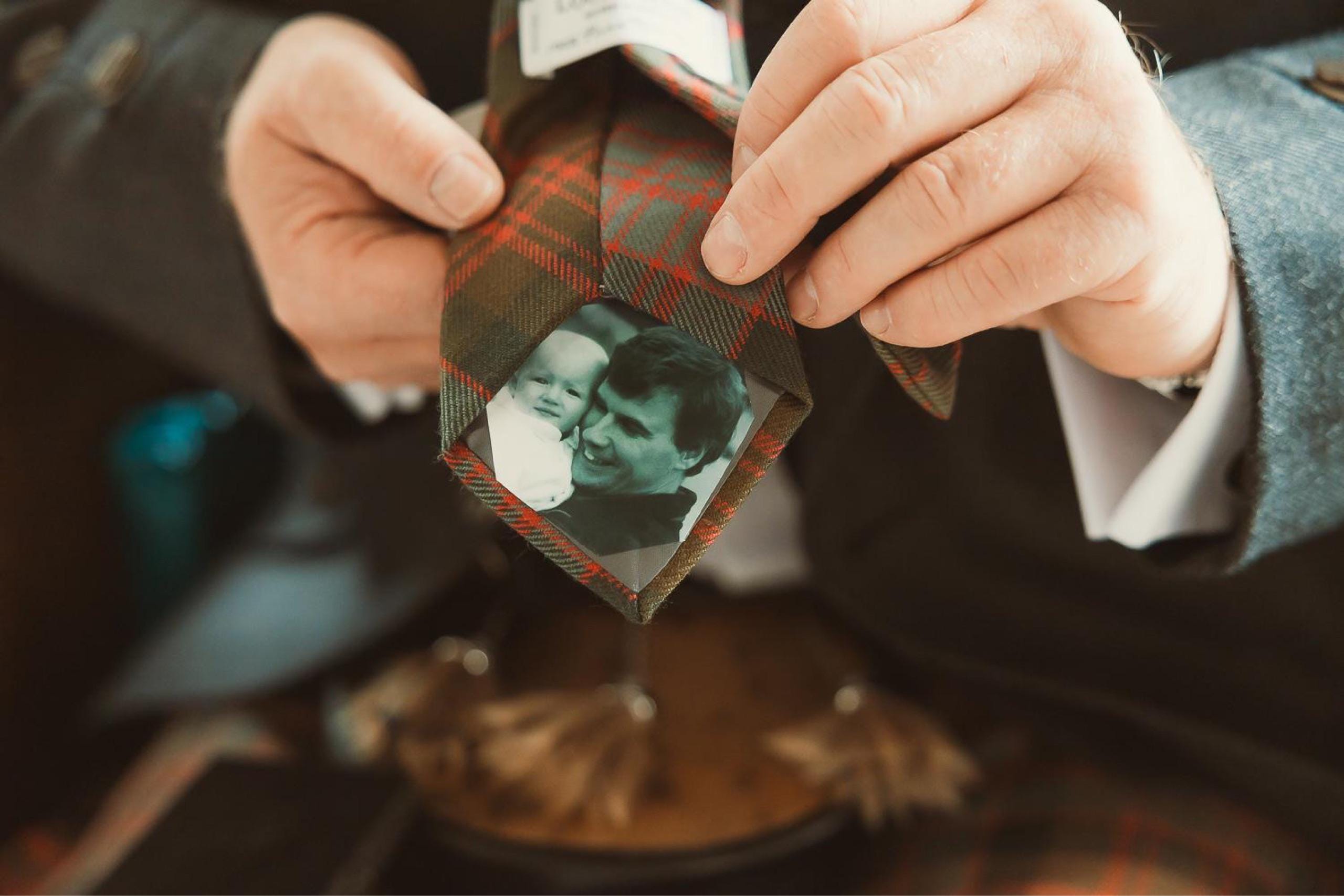 Personalised Photo Tie Label/Dad/Suit Label/Tie Patch/Tie patch/Father of the Bride Groom Gift/Thank You Label/Iron On/Wedding Tie Insert