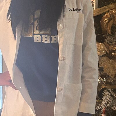 Personalized Science Lab Coat With Custom Embroidered Name and ...