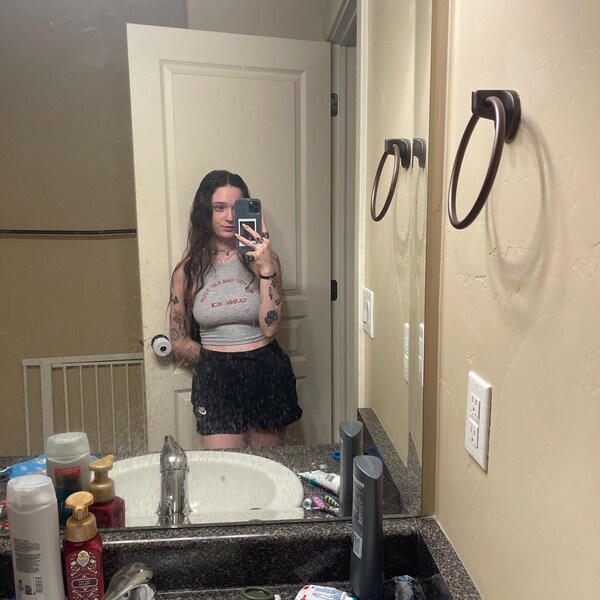 Cherub Crop Top Aesthetic Crop Top Angel Tank Top Embroidered Crop Top