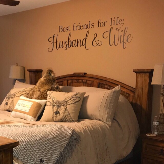 Best Friends For Life Husband And Wife wall saying vinyl Etsy
