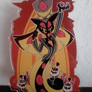 Hazbin Hotel Sir Pentious Acrylic Standee - Fanart - Etsy