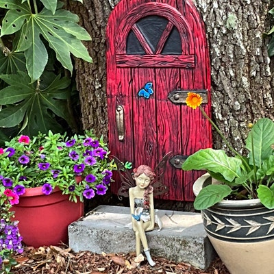 Extra Large Fairy Door, Garden, Gnome Door. 23 Tall by 12 Wide - Etsy