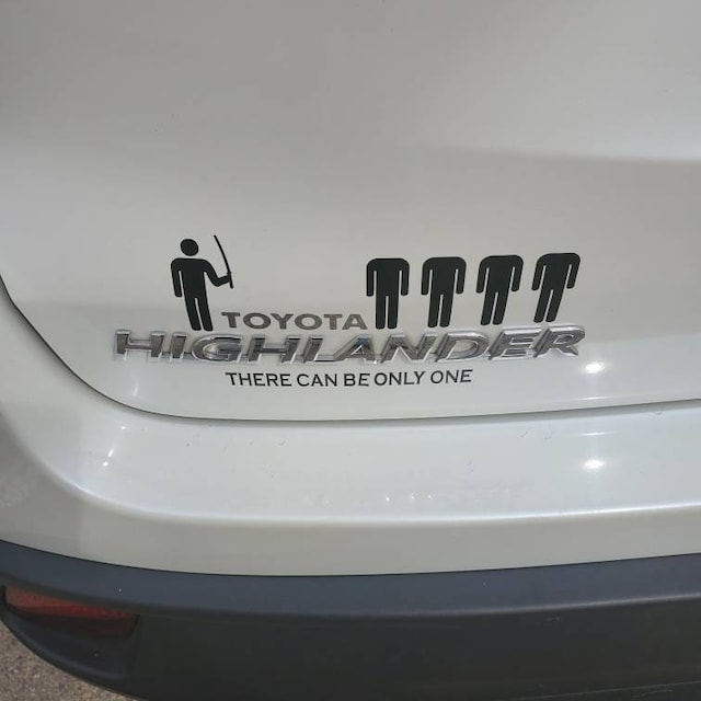 Highlander bumper sticker deals