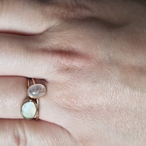 Customer photo from Sonalzbee, Rainbow Moonstone Ring in for Women, June Birthstone