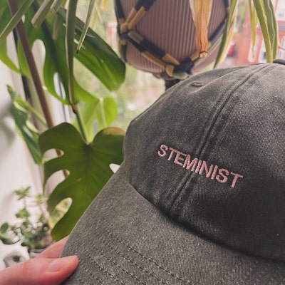 Personalised Vintage Cap Custom Embroidered Unisex Cotton Dad Hat With ...