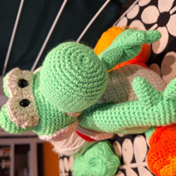 Yoshi Pattern Amigurumi Crochet PDF - Etsy