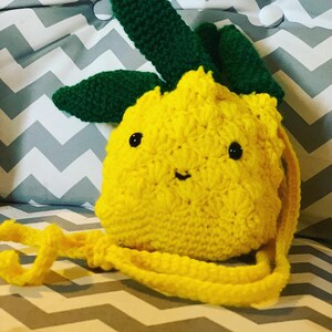 アミグルミ パイナップル 財布 かぎ針編みパターン - Etsy 日本