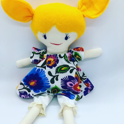 Mini Pals Soft Rag Doll Sewing Pattern, Doll Sewing Pattern, Toy Pdf ...