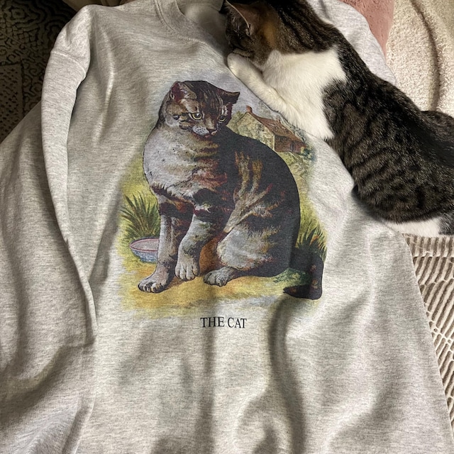 Vintage Cat Sweatshirt, Cat Shirt, Cat Lover Shirt - Etsy