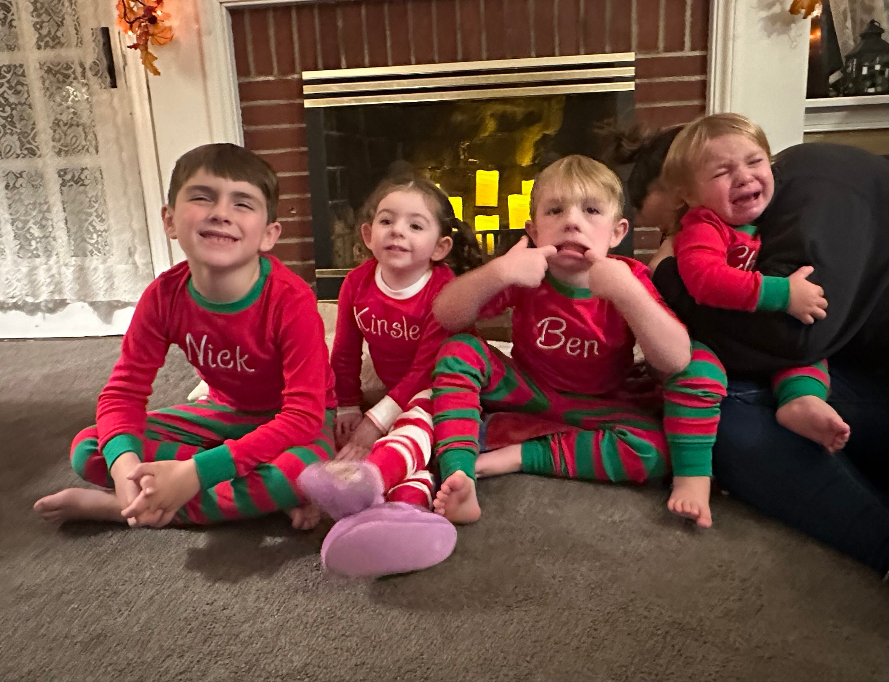 Family Christmas Pajamas, Matching Christmas Pajamas, Personalized Christmas Pajamas,  Family Christmas PJs,