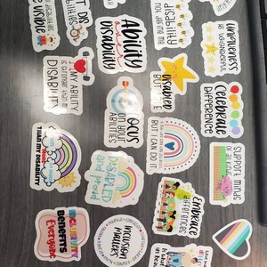 Disability Pride Sticker Bundle #3 - Etsy