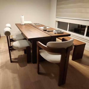 Modern Style Dining Chair, Made of Hornbeam Wood, Produced by Hand