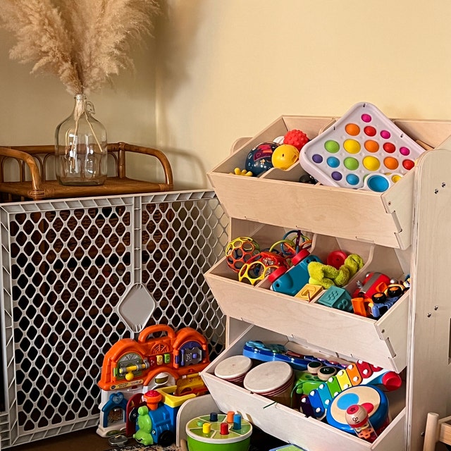 Proyecto hogar - Organizador de juguetes Montessori ✨
