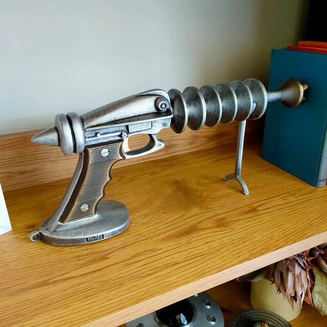 Ray Gun - Item #9200, Cast Aluminum and Bronze, With Spring