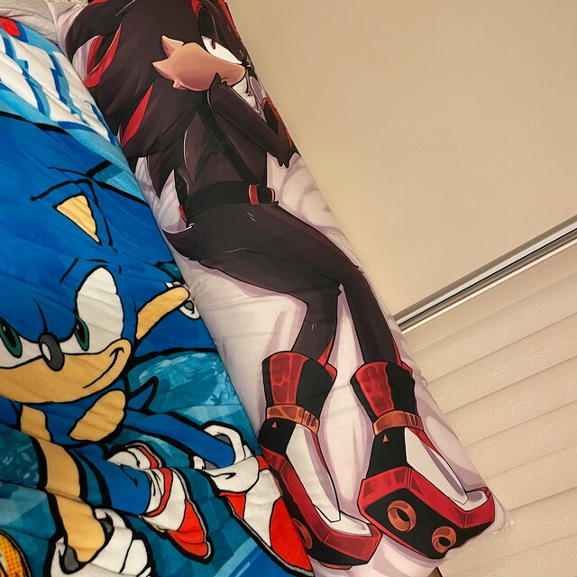 shadow the hedgehog bodypillow