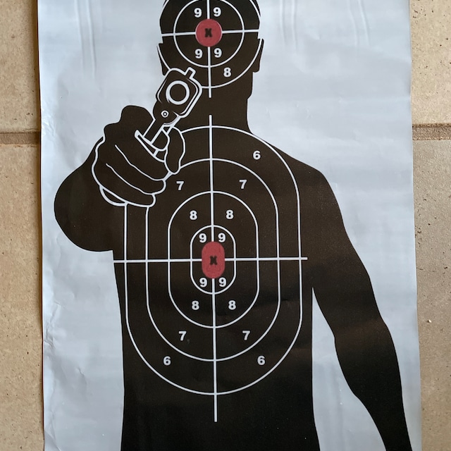10-bulks-shooting-target-gun-range-target-practice-poster-hunting-archery-home-decor-etsy