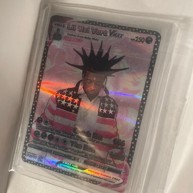 ポケモンカードゲーム Lil Uzi Vert Holo VMAX Trading card Lil Uzi Vert Holo VMAX Trading Card | Pokémon-inspired - Etsy