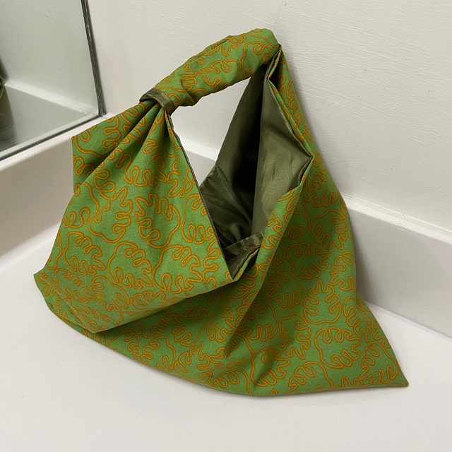 Small Japanese Origami Bag PDF Sewing Pattern & Tutorial 