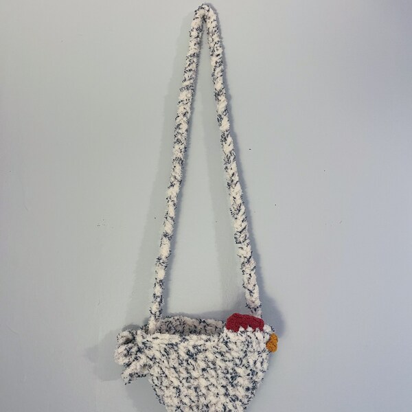 Hen Farm Chicken Eggs Pattern Print Crossbody Bags main image 1