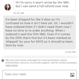 Etsy buyer added a photo of their purchase