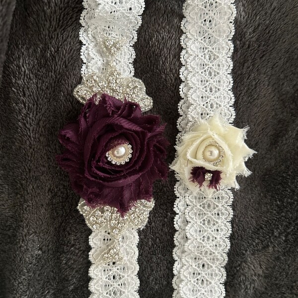 Baby Headband, Baptsm Headband,chrstenng Headband ,whte Baby Head Band, Vory Headband - Etsy