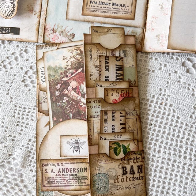 スーパーシンプル 4、ジャンクジャーナルキット、デジタルジャンク
