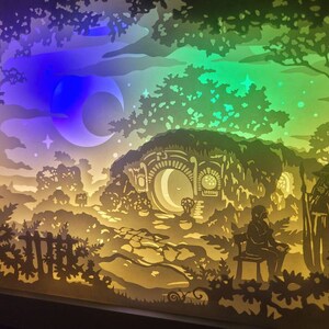 Paper Cut Light Box - Etsy