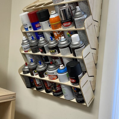 Spray Paint Can Holder SVG Laser Cutting File Digital - Etsy