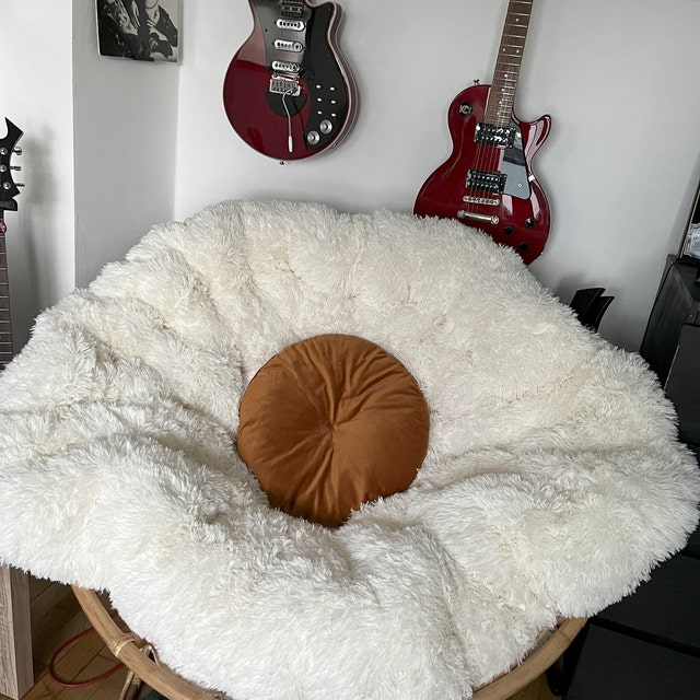 Shaggy Fluffy Floor Cushion Large Sizes Pillow for Floor Sitting Round Flat  Oversized Pillow Floor Pillow round Seat Floor Cushion Futon -  Israel