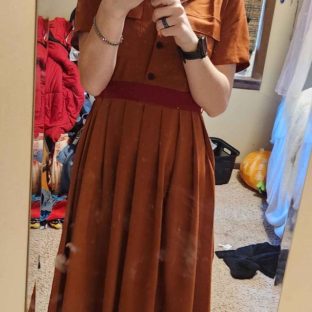 plus size burgundy midi dress Burgundy Satin Smocked Pleated Midi Dress