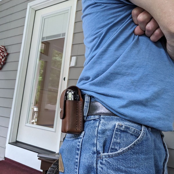 Sheath for Leatherman Wave+® Plus Space for Bit Kit and Bit Extension ...