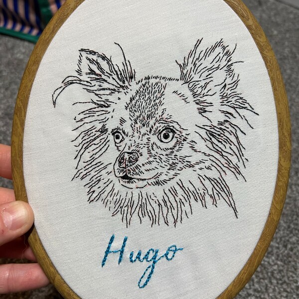 Custom PDF Pet Embroidery Pattern Dog Embroidery Pattern Cat Embroidery ...